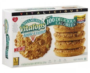 Pour cela - Les muffins pomme et croustade VitaTops de VitaMuffin